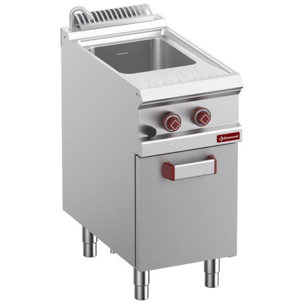 Cuiseur à pâtes gaz 1 cuve 26 Lt (s/paniers), sur armoire (G7/CPA4-N)