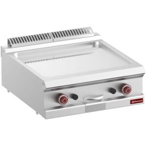 Plaque de cuisson gaz lisse chrome dur, module 1/1 -Top- (G7/PLCD7T-N)