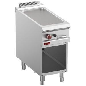 Plaque de cuisson lisse gaz module 1/2, armoire ouverte (G9/PLA4-N)