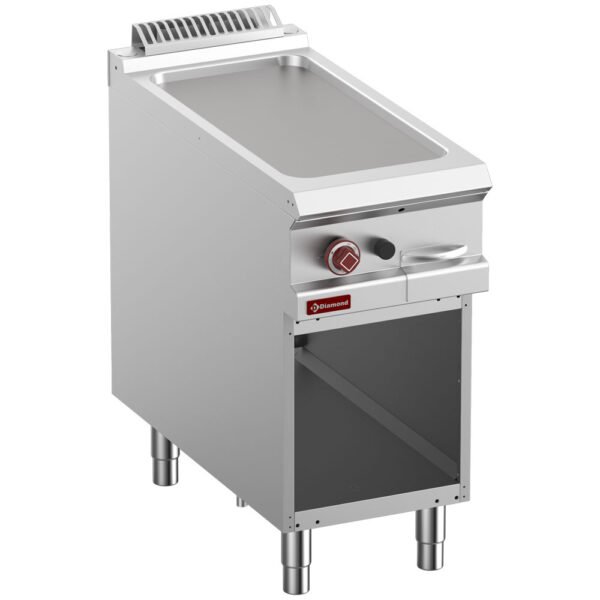 Plaque de cuisson lisse gaz module 1/2, armoire ouverte (G9/PLA4-N)