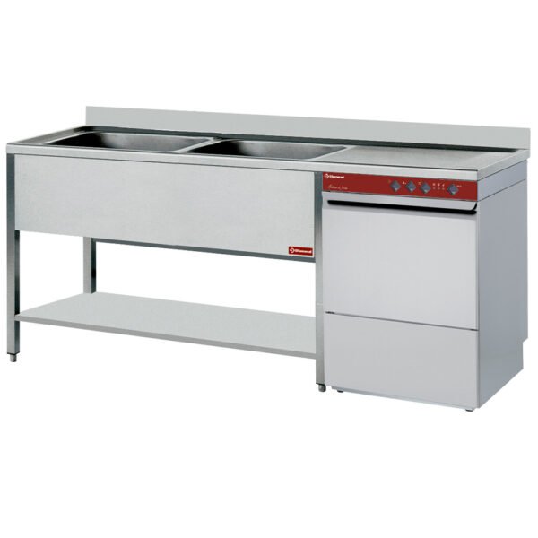 Ensemble plonge sur pietement/lave-vaisselle (L1621VD_051D/6M)