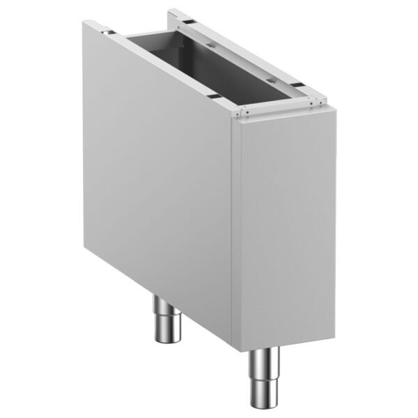 Soubassement fermé sur pieds inox réglables (N7/BA2C-RN)