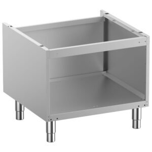 Soubassement ouvert, sur pieds inox réglables (N7/BA7-RN)