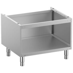 Soubassement ouvert, sur pieds inox réglables N7/BA8-RN