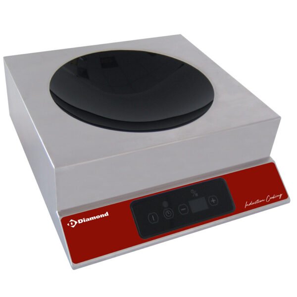 Plaque à induction "wok" 3500 watt, touches sensitives (WOKI-35/DH)