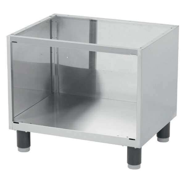 Meuble support inox 660 mm (sans portes) (NS6/B66)