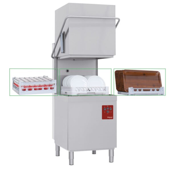 Lave-vaisselle capot, panier 500x500 mm (015-25D/6) – Image 2