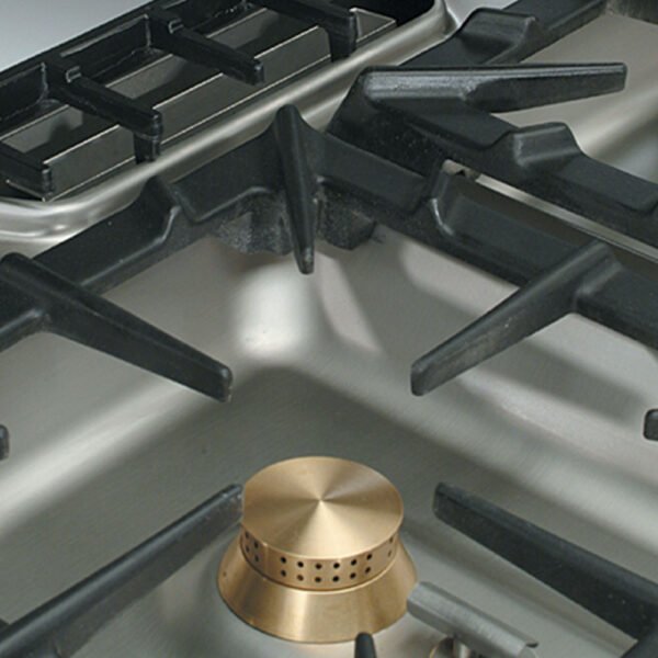Cuisinière 6 feux vifs gaz -TOP- "POWERFUL" (G22/6B12TPW-N) – Image 2