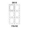Bac gastronorm 1/6 h100 mm (1/6-100) – Image 2