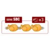 Rôtissoire à poulets gaz, 3 broches (9 poulets) SMALL (RVG/3-SBC) – Image 2