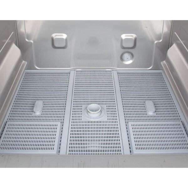 Lave-verres panier carré 400x400 mm et pompe vidange incorporée (D281/6-PS) – Image 2