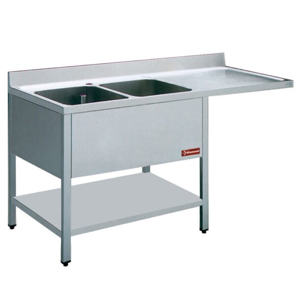 Ensemble plonge sur pietement/lave-vaisselle (L1621VD_051D/6M) – Image 2