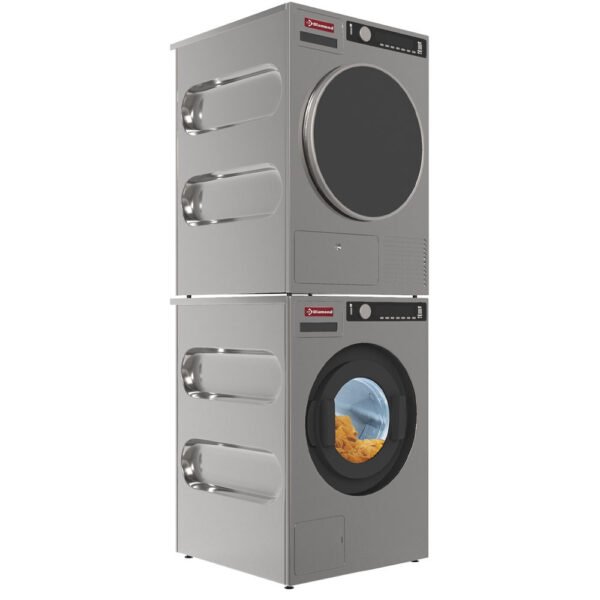 Sèche-linge "Inox-Titanium", avec condenseur 6,5 Kg (SL65-NC) – Image 2