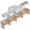 Elément cuve réfrigérée, ventilée, 3x GN 1/1  (DPA/RCV12-R2) – Image 3