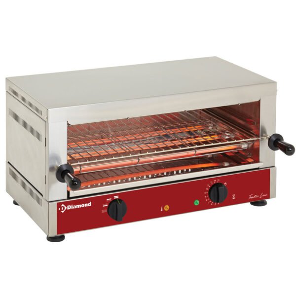 Toaster-salamandre GN 1/1 électrique, 1 étage (520x320), à "Quartz" (MS12/R-N)