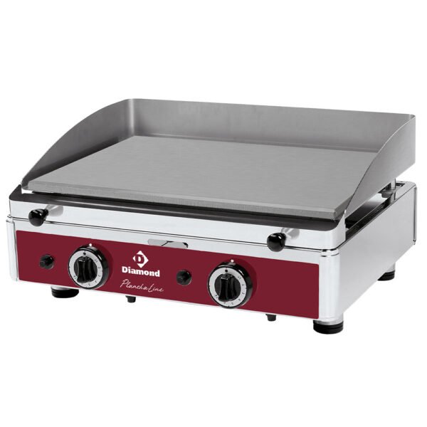 Plaque de cuisson lisse, gaz  (PLANCHA/2-N)