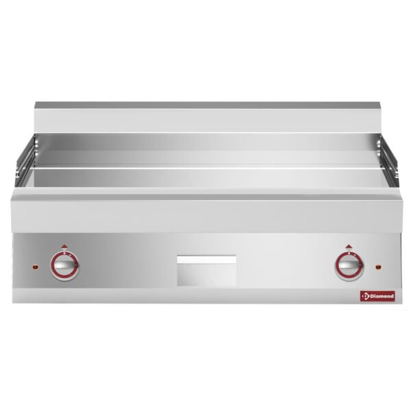Plaque de cuisson électrique EXTRA-LARGE, surface lisse, chromé  (E65/PLCD10T-N)
