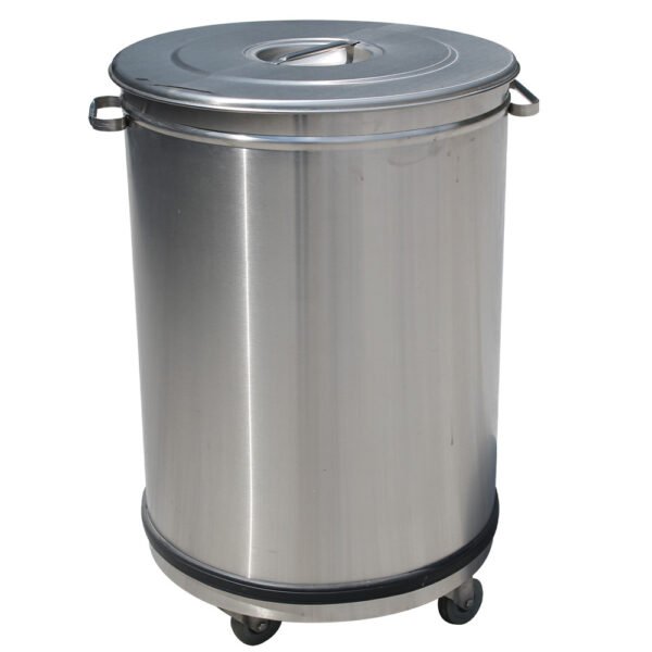 Poubelle avec couvercle sur roues - 50 litres  (PCR/50B)