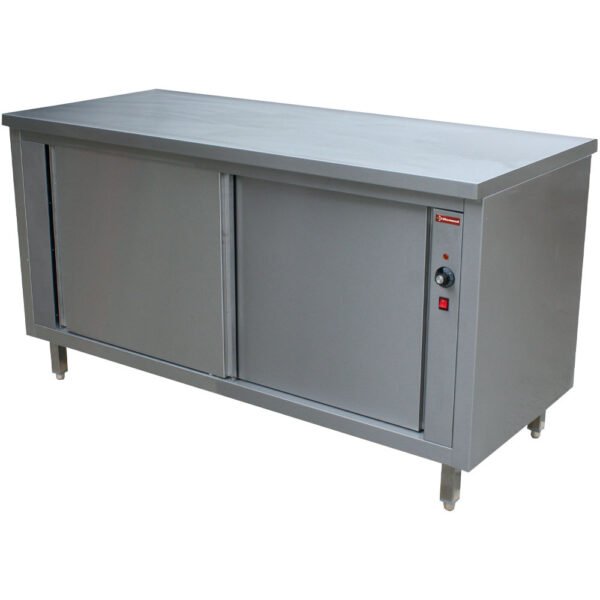 Armoire chauffante 2 portes coulissantes  (TE187/B)
