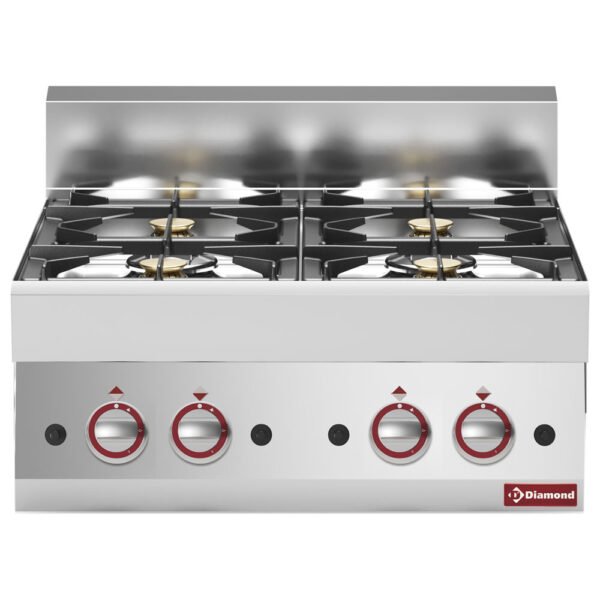 Cuisinière gaz 4 feux vifs -Top-  (G65/4F7T-N)