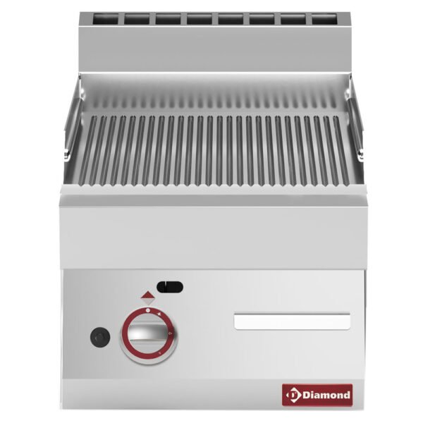 Plaque de cuisson gaz rainurée -Top-  (G65/PR4T-N)