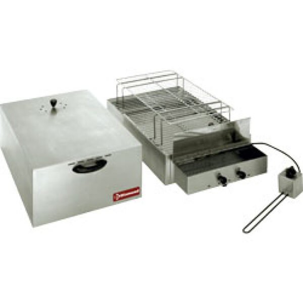 Fumoir électrique pour aliments, 2 étages (400x600 mm + 340x545mm) (FAD-264)
