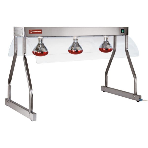 Pont chauffant, lampes infrarouges (3x 250 W) (LR/325-T)