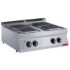 Cuisinière électrique, 4 plaques carrées -TOP- (E17/4PQ8T-230/3--N)