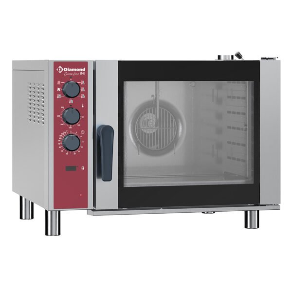 Four convection électrique 6x GN 1/1, humidificateur automatique (CFE61/N-230V/3)