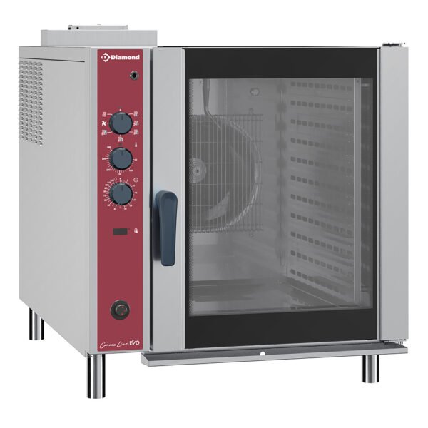 Four gaz à convection, 10x GN 2/1, humidificateur automatique (CFG102/N)