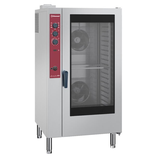 Four gaz à convection, 20x GN1/1, humidificateur automatique (CFG201/N)