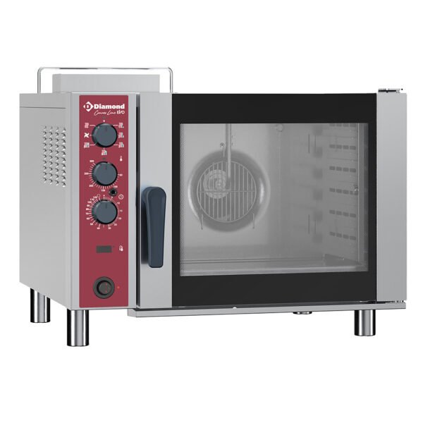 Four gaz à convection, 6x GN 1/1, humidificateur automatique (CFG61/N)