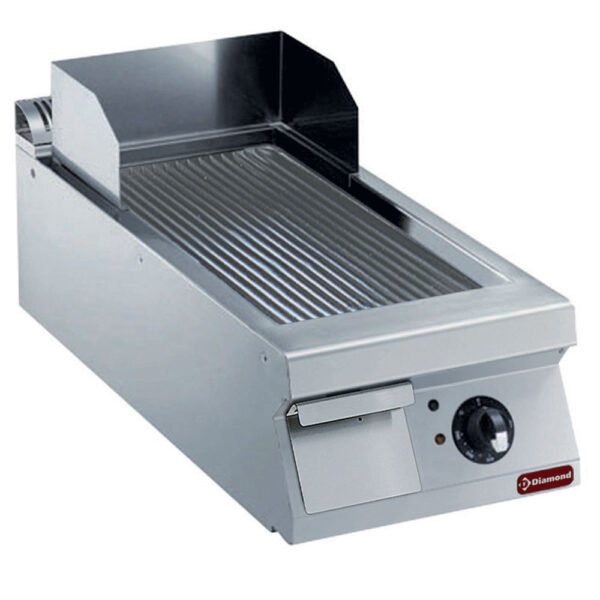 Plaque de cuisson électrique rainurée (-TOP- E22/PR4T-230/3--NE)