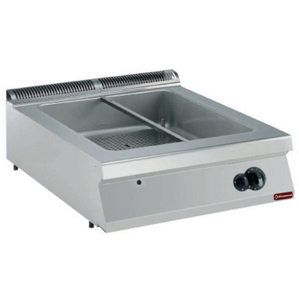 Bain-marie gaz, 8 GN 1/3 h150 mm (-TOP- G22/BM8T-N)