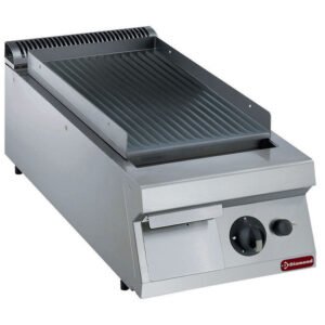 Plaque de cuisson gaz, rainurée (-TOP- G22/PR4T-NE)
