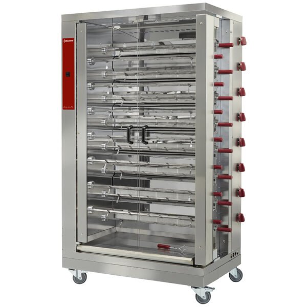 Rôtissoire gaz 15 broches (90 poulets) (RVG/152-CM)