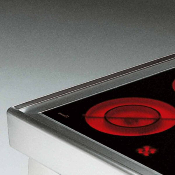 Cuisinière électrique vitrocéramique 4 zones -top- (E22/4VC8T-230/3--N) – Image 2