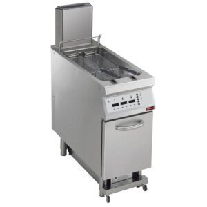 Friteuse gaz 1 cuve en "Y" 23 litres, sur meuble, "DIGIT" (G22/F23CEHA4-S)