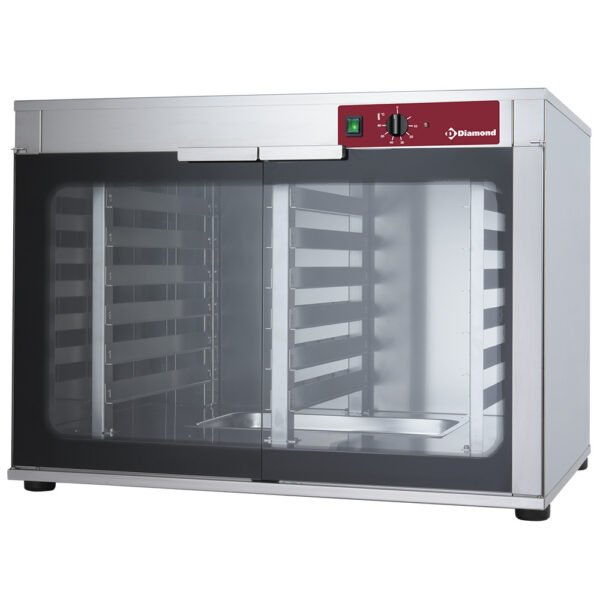 Armoires de pousse pour fours, 2 portes, 2x 6 niveaux (AMHF/312-P)