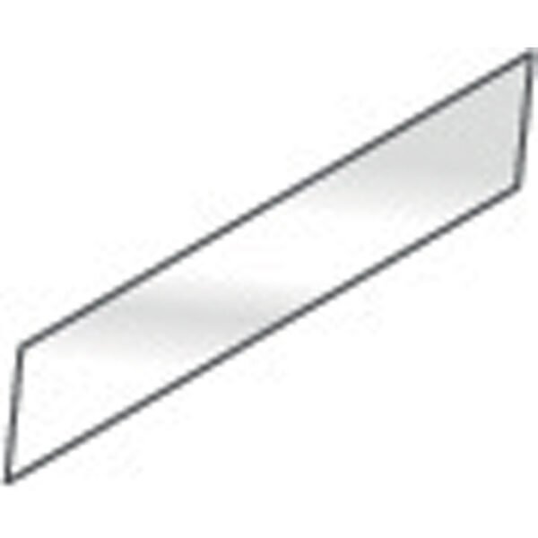 Vitre frontale pour superstructure (DPA/VF12)