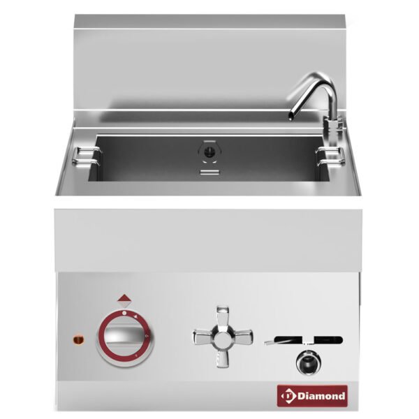 Cuiseur à pâte électrique, capacité 20 litres -top- "Alpha 650" (E65/CP4T-230V/3-N)