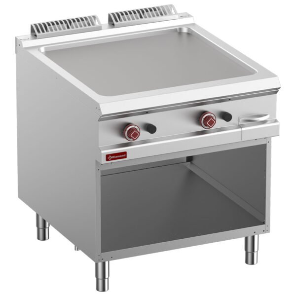 Plaque de cuisson lisse gaz module 1/1, armoire ouverte (G9/PLA8-N)