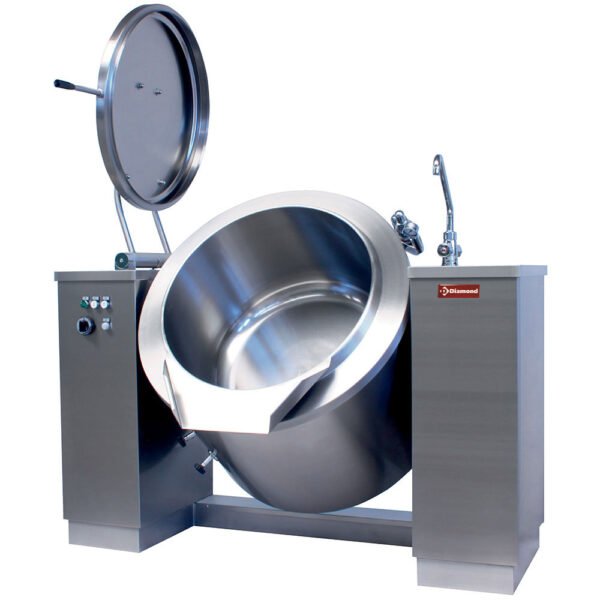 Marmite basculante électrique 300 litres, chauffage indirect (EMB/300I)