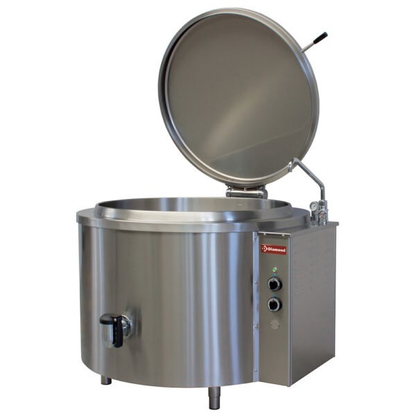 Marmite ronde électrique 100 litres, chauffage indirect (EMM/100I)