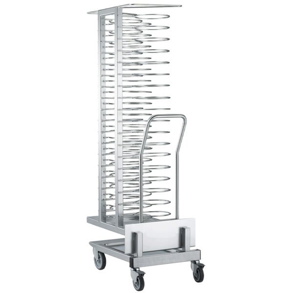 Chariot et chargeur amovible, pour 45 assiettes (ø 300 mm), four 20x GN 1/1 (espace 85 mm) (AC/2A20-4585-X)