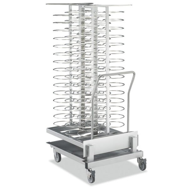 Chargeur amovible sur roulettes, pour 92 assiettes (ø 300 mm), four 20x GN 2/1 (espace 75 mm) (AC/2A22-9275-X)