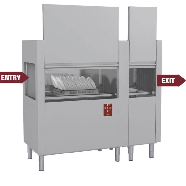 Lave-vaisselle à traction de paniers 200Pan/H (DATIC20E/7)