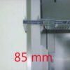 Armoire frigorifique 700 litres ventilée, 1 porte vitrée GN 2/1 (AD1N/HG-R2) – Image 3