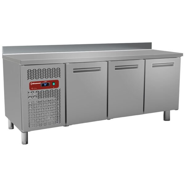 Table frigorifique, ventilé, 3 portes (395 Lit.) (BMIV20/R2-BA)