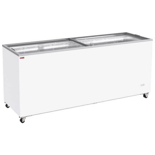 Conservateur bahut, 672 litres, couvercles coulissants sur roulettes (GVL69-G6)